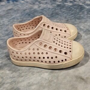 Native Toddler Girls Slip On Shoes C4 Light Pink Jefferson Style